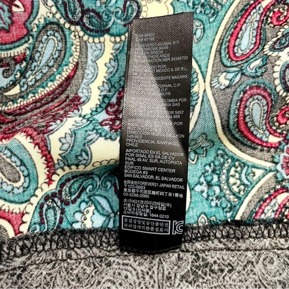 Forever 21 Tribal-inspired Cover Up Kimono - size S - Picture 10 of 11